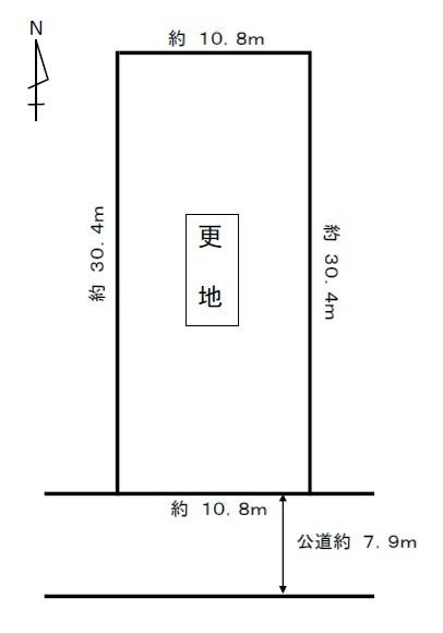 和歌山市元寺町奉行丁１丁目　土地の土地図