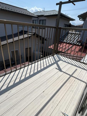 【バルコニー】 | 米子市夜見町　戸建て