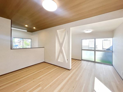 【居間・リビング】 | 米子市夜見町　戸建て