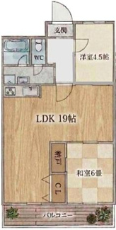 【間取り】 | 進和山科ハイライフ | 間取図