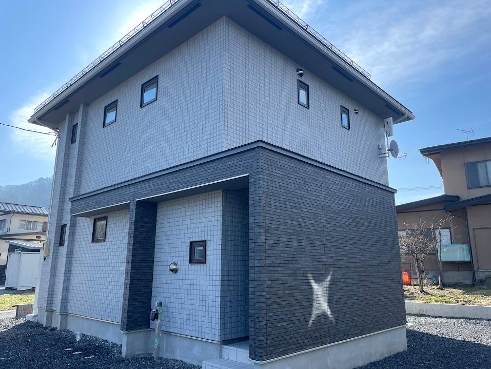 山形市高原町B棟【新築建売】の外観|B棟完成しました。内覧受付中です！