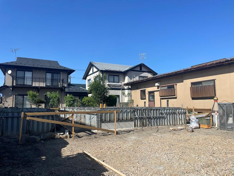 山形市下条町【新築建売】2号棟の外観|現在建築中！早期予約受付中です！