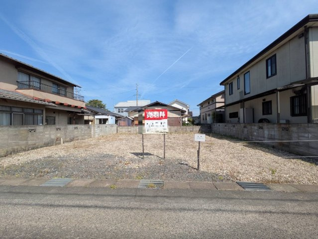 岡山市北区加茂 土地の外観|◆西側から撮影した現地の様子です。