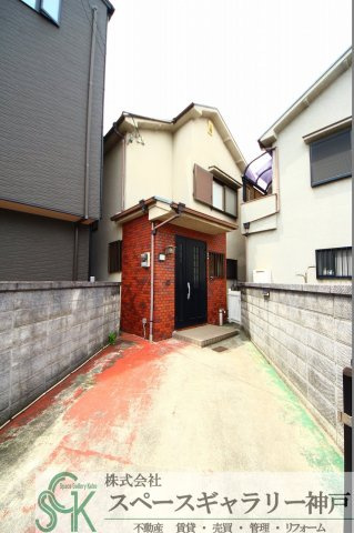 高津橋戸建貸家の外観パース