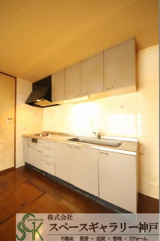 高津橋戸建貸家のキッチン