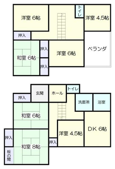 【間取り】 | 下俣ハウス