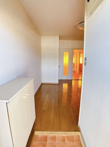 コーポ幸Aの玄関