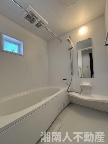 茅ヶ崎市若松町13-2新築戸建ての浴室|お風呂で日々の疲れを落としましょう