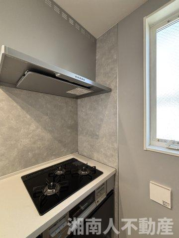 茅ヶ崎市若松町13-2新築戸建てのキッチン|きれいなキッチンです