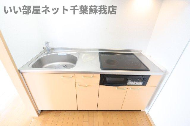 BAY SIDE COURT壱番館のキッチン|きれいなキッチンです