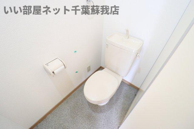 BAY SIDE COURT壱番館のトイレ|コンパクトで使いやすいトイレです