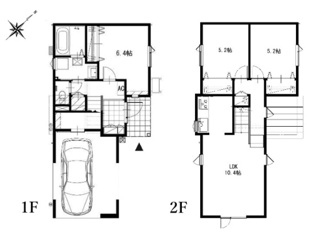 【間取り】 | 沖館5丁目新築戸建