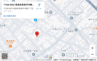 【地図】 | 沖館5丁目新築戸建