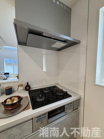 茅ヶ崎市若松町13-2新築戸建てのキッチン|きれいなキッチンです