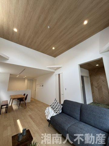 茅ヶ崎市若松町13-2新築戸建ての居間・リビング