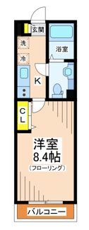 【間取り】 | ＡＫマンションⅤ