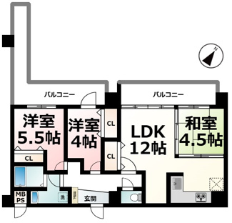【間取り】 | 朝日プラザ浜大津