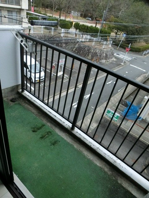 牧の里パークヒルズのバルコニー