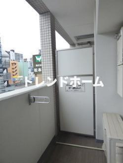 ファーストフィオーレ心斎橋イーストⅡのバルコニー|選べる家電プランあり！！