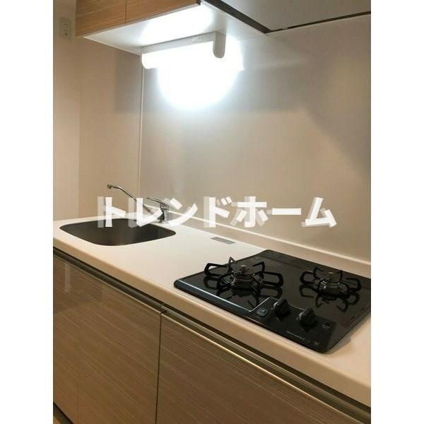 ファーストフィオーレ心斎橋イーストⅡのキッチン|選べる家電プランあり！！