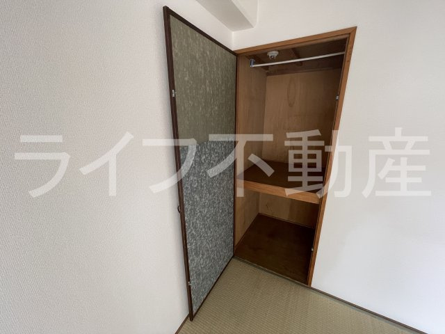 カルム東大阪の収納|収納のためのスペースです