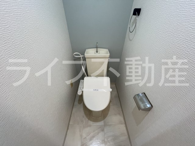 カルム東大阪のトイレ|シンプルで使いやすいトイレです