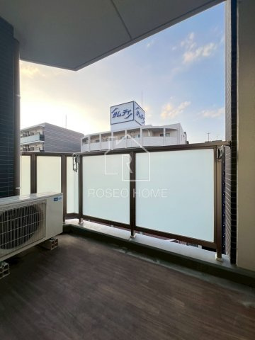 ラ・フォルム本町WESTのバルコニー