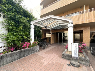 【エントランス】 | 阿倍野桃ヶ池シティハウス | 落ち着いたエントランスです