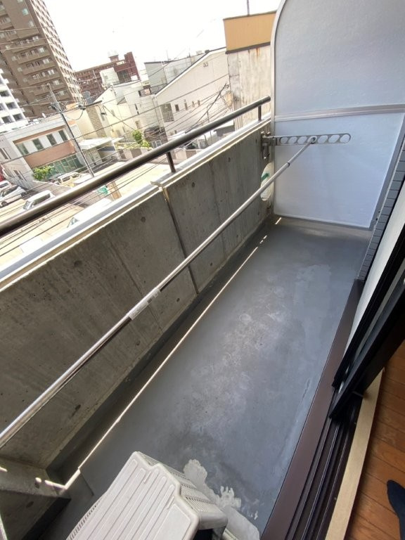 リージェント中ノ橋のバルコニー