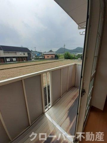 サンライズ・ｋ　Ｂ棟のバルコニー