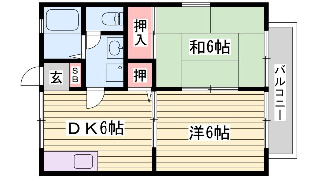 ハビテーションゆめさきの間取り
