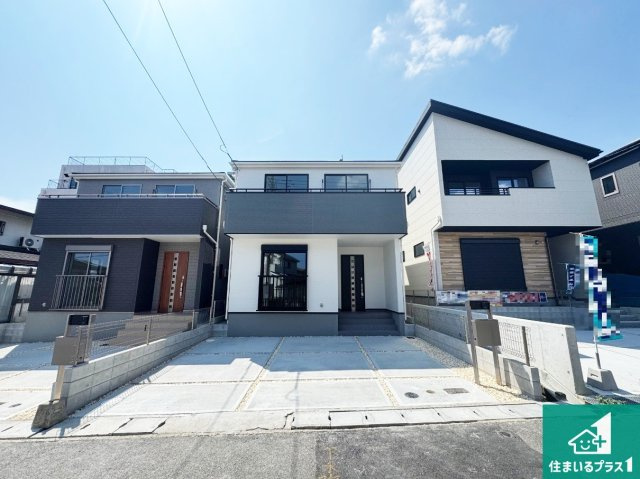 神戸市垂水区神陵台　第10期　新築一戸建ての外観|お客様に長く安心して住んでいだだける事にこだわった家づくり！住んでからのアフターサービスにもしっかりと取り組んでいます！