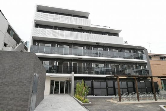 ハーモニーレジデンス新宿THENORTHの外観|鉄筋コンクリート造・総戸数は52戸です。■インターネット無料