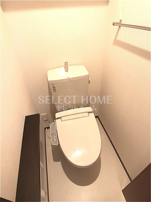 【トイレ】 | カサ・ルーチェⅡ | シンプルで使いやすいトイレです