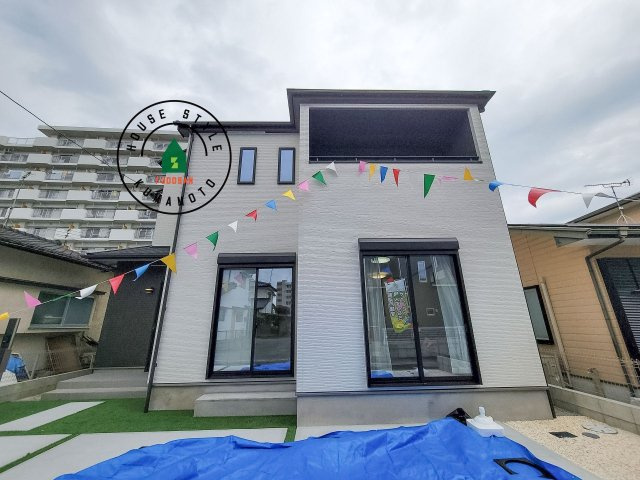 熊本市中央区萩原町第1-1棟（A号棟）の外観|デザイン性のある外観です。