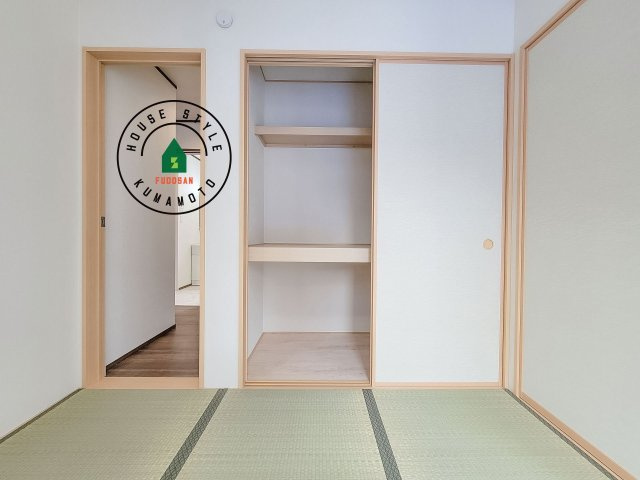 熊本市中央区萩原町第1-1棟（A号棟）の収納|収納には困りません。