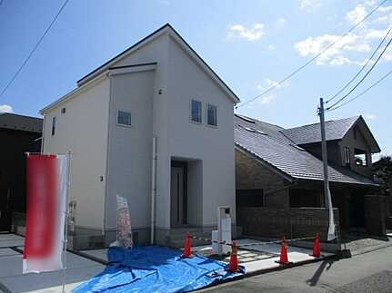 廿日市市福面2丁目　新築一戸建て(全4棟)の前面道路含む現地写真