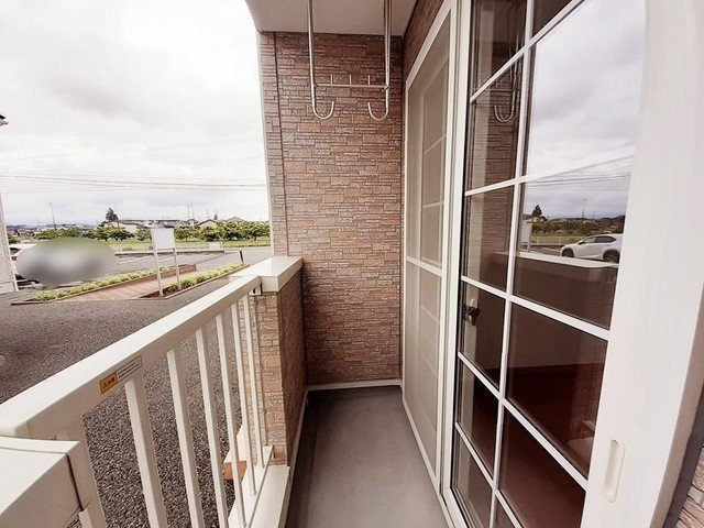 アップルヒル壱番館のバルコニー