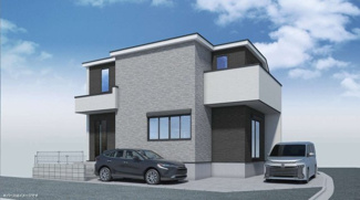 【外観パース】