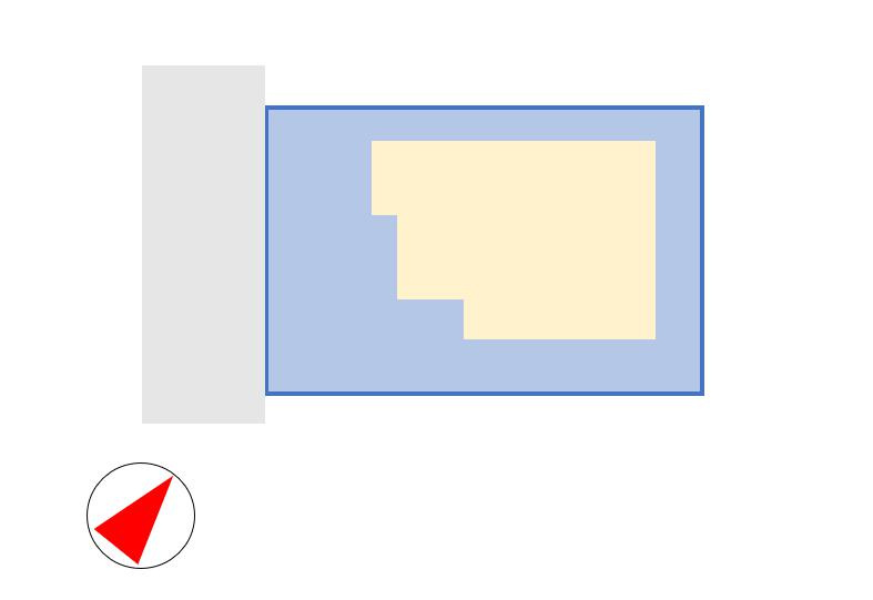 野田市五木新町　中古戸建　令和5年築の区画図|南西6ｍ公道