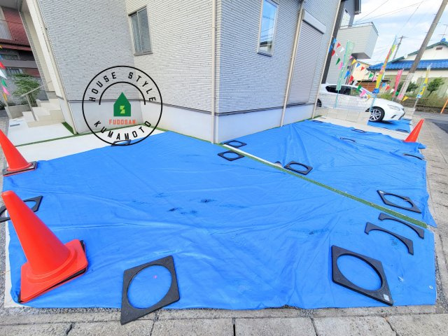 熊本市東区下江津1丁目第1-2棟（A号棟）の駐車場|駐車場になります。