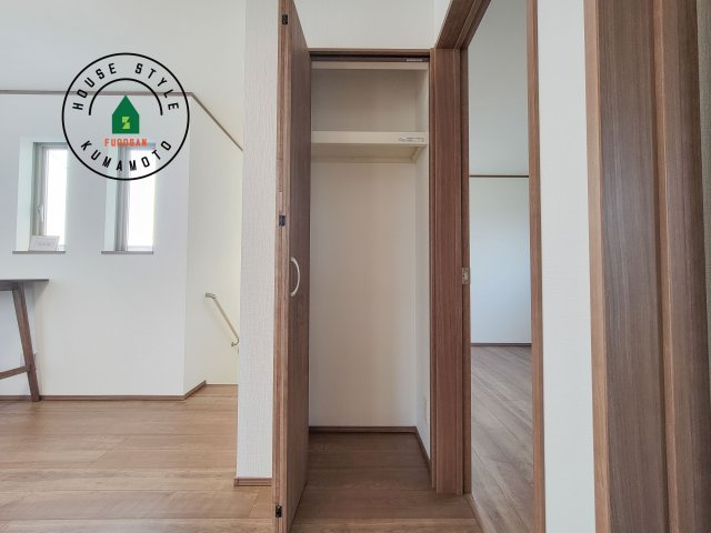 熊本市東区下江津1丁目第1-2棟（A号棟）の収納|収納には困りません。