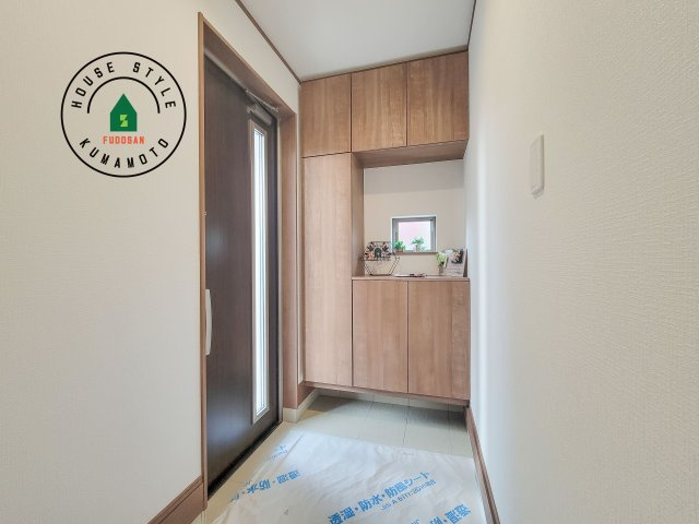 熊本市東区下江津1丁目第1-2棟（A号棟）の防犯設備|二重ロックでしっかり防犯対策ができます。