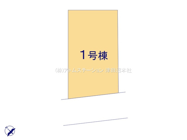 【区画図】 | アトムセレクト船橋市田喜野井4期　1号棟