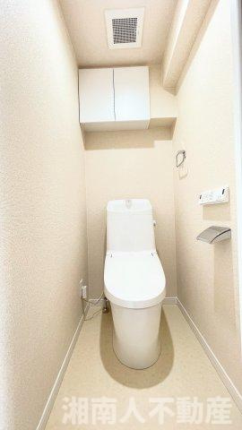 アエラス辻堂ウエストウイングのトイレ|ゆったりとした空間のトイレです