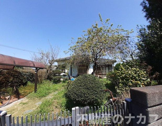 宇城市松橋町豊福の中古一戸建の庭