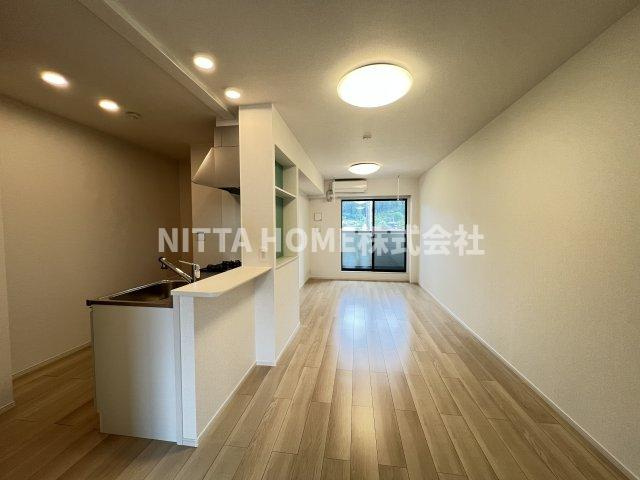 クレール丹波Ⅱの居間・リビング|リビングスペースです◎