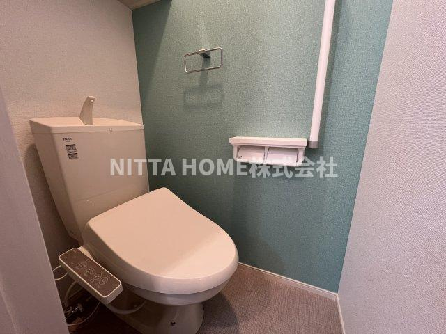 クレール丹波Ⅱのトイレ|温水洗浄付きのトイレです◎