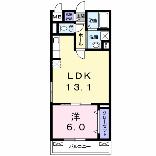 ベラ・ルーチェ東山の間取り