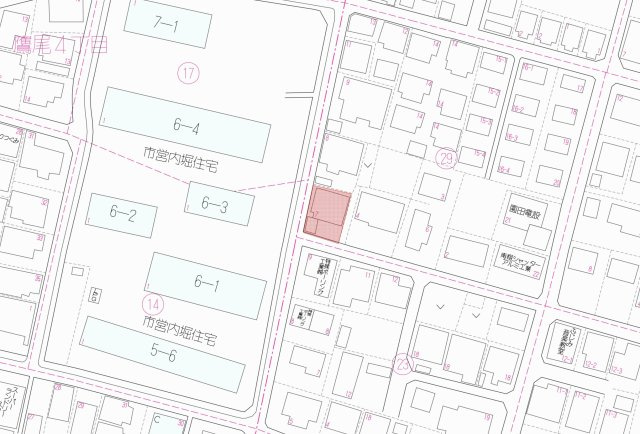 【地図】 | 都城市鷹尾3丁目 1,000万円